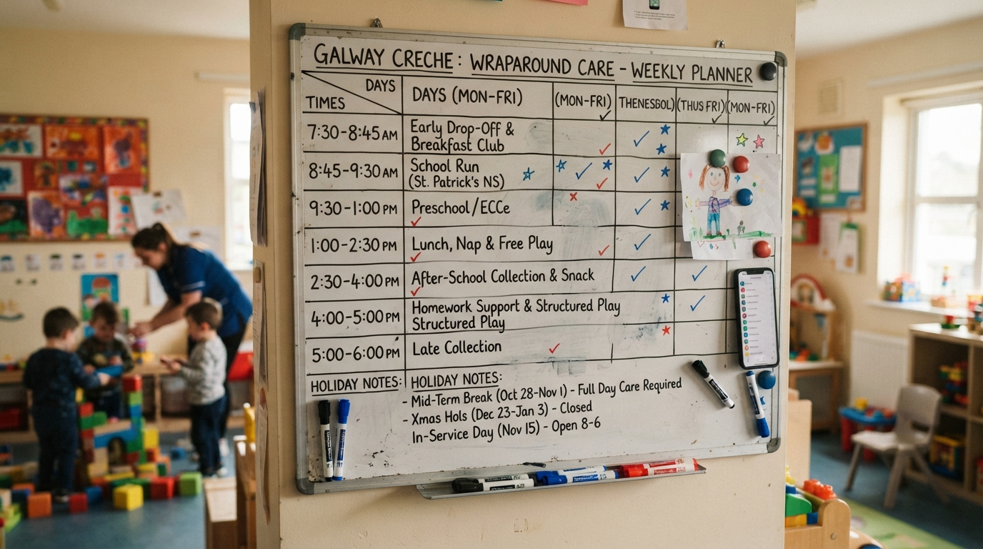childcare weekly planner