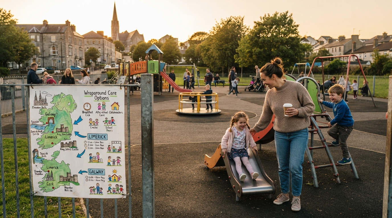 children playing in a park